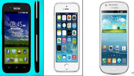 Samsung, tecno & Apple.JPG